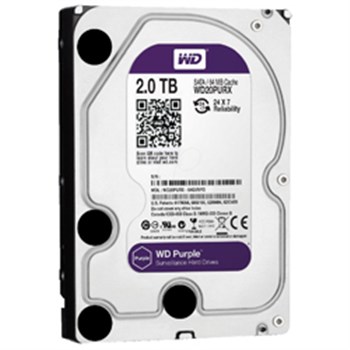 هارد دیسک اینترنال وسترن دیجیتال بنفش 2 ترابایت WD Purple 2TB