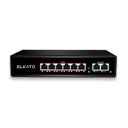 سوییچ 6 پورت PoE الکاتو ELKATO 1SB0620BP-75W